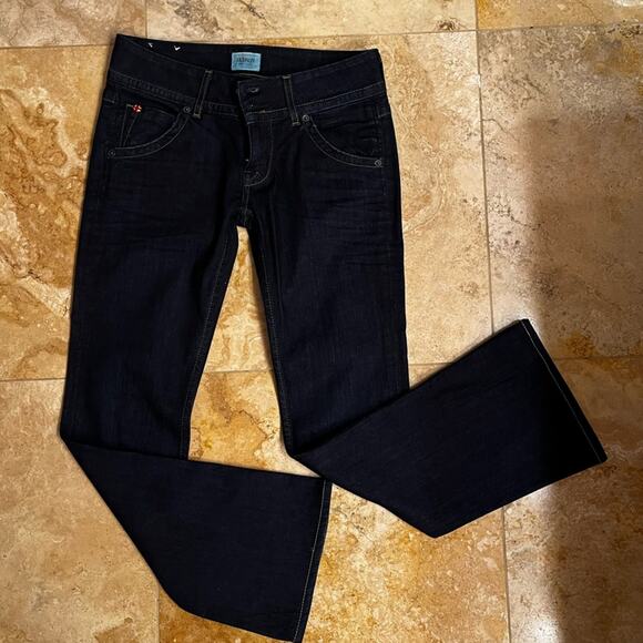 NEW Hudson Bootcut Petite Signature Midrise Dark Wash Denim Jeans Sz 26 NWT - Picture 6 of 15